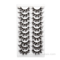 vegan full strip 10 pairs faux mink lashes